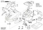 Bosch 3 600 HA2 103 Indego 800 Autonomous Lawnmower 230 V / Eu Spare Parts